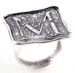 Picture for category Posh Mommy Vintage Initial Rings