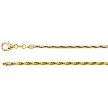 Picture of Yellow Gold Snake Chain 1.50 MM
