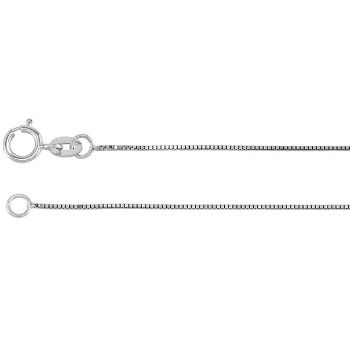 Picture of White Gold Box Chain 0.50 mm