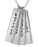 Picture of 4 Engravable Tall Tags