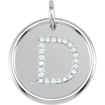 Picture of Initial D, Roxy Diamond Pendant