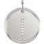 Picture of Initial I, Roxy Diamond Pendant