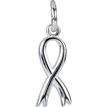 Picture of Breast Cancer Awareness Ribbon Charm