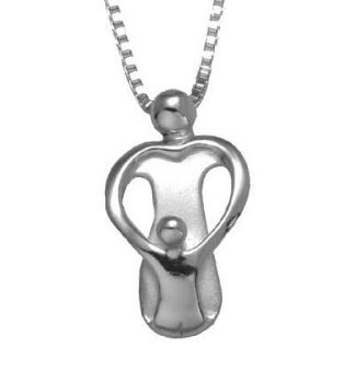 Picture of Small Mother and One Child Pendant