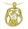 Picture of Gold Mother and Four Children Pendant
