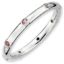 Picture of Silver Ring Pink Tourmaline Gemstones