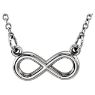 Picture of 14K Gold Petite Infinity 18" Necklace
