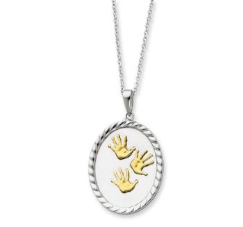 Picture of Hand Prints Necklace
