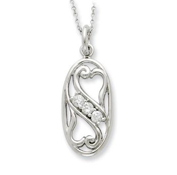 Picture of Silver My BFF, Best Friend Forever Pendant