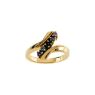 Picture of Gold 1 to 7 Stones Mother's Ring