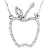 Picture of Diamond Apple Necklace