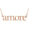 Picture of 14K Gold Amore Necklace