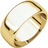 Picture of 14K Gold 8 mm Half Round Band