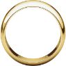Picture of 14K Gold 8 mm Half Round Band