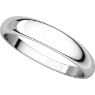 Picture of 14K 4 mm Half Round Tapered Band