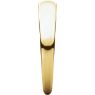 Picture of 14K 4 mm Half Round Tapered Band