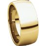 Picture of 14K Gold 8 mm Comfort Fit Light Wedding Band