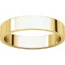 Picture of 14K Gold 4 mm Flat Wedding Band
