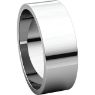 Picture of 14K Gold 7 mm Flat Wedding Band