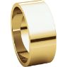 Picture of 14K Gold 8 mm Flat Wedding Band