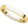 Picture of 14K Gold 2.5 mm Flat Comfort Fit Band