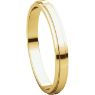 Picture of 14K Gold 2.5 mm Flat Edge Wedding Band