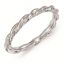 Picture of Sterling Silver Stackable 2.5 mm Twist Ring