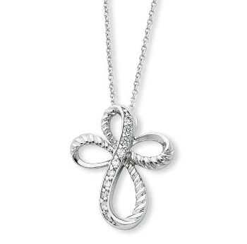 Picture of Endless Hope, Silver Cross Pendant