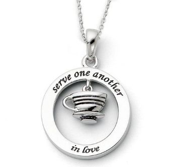 Picture of Serve One Another, Silver Pendant