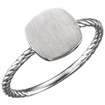 Picture of Posh Mommy Square Rope Ring