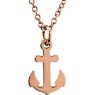 Picture of 14K Gold Petite Anchor 18" Necklace