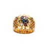 Picture of Gold 1 to 7 Round Stone Mother's Ring