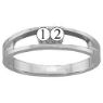 Picture of D. 1 to 6 Round SIMULATED Stones Mother's Ring