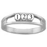 Picture of D. 1 to 6 Round SIMULATED Stones Mother's Ring