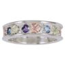 Picture of C. 1 to 7 Round Stones Mother's Ring