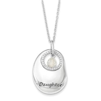 Picture of For You My Daughter Silver Necklace