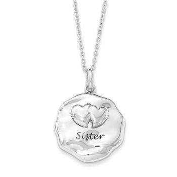 Picture of For You My Sister Silver Necklace