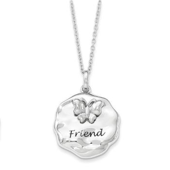 Picture of For You My Friend Silver Necklace