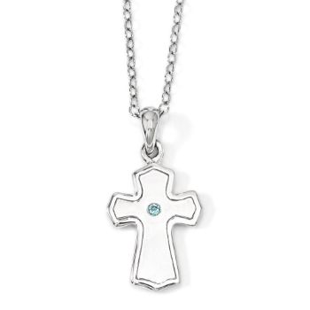 Picture of Child Of God (Boy) Cross Silver Pendant