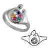 Picture of 14K Gold Mother & Child Ring with 1-6 Birthstones