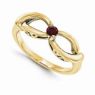 Picture of 14K Gold 1 to 8 Eternity Mother's Ring