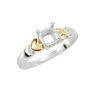 Picture of 14K Plated & Silver 1 Antique Birthstone Ring