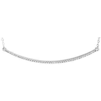 Picture of 14K Gold Diamond Bar Necklace