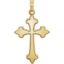 Picture of 14K Gold 32.2x17.7mm Cross Pendant