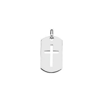 Picture of Dog Tag Cross Pendant
