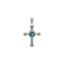 Picture of Two-Tone Cross Pendant