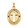 Picture of 14K Gold 16x13.5mm Beyond the Cross™ Pendant Mounting