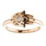 Picture of 14K Gold .03 CTW Diamond Hamsa Ring