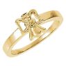 Picture of 14K Gold Youth Angel Ring Mounting