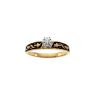 Picture of 14K Gold  Diamond Religious Engagement Ring